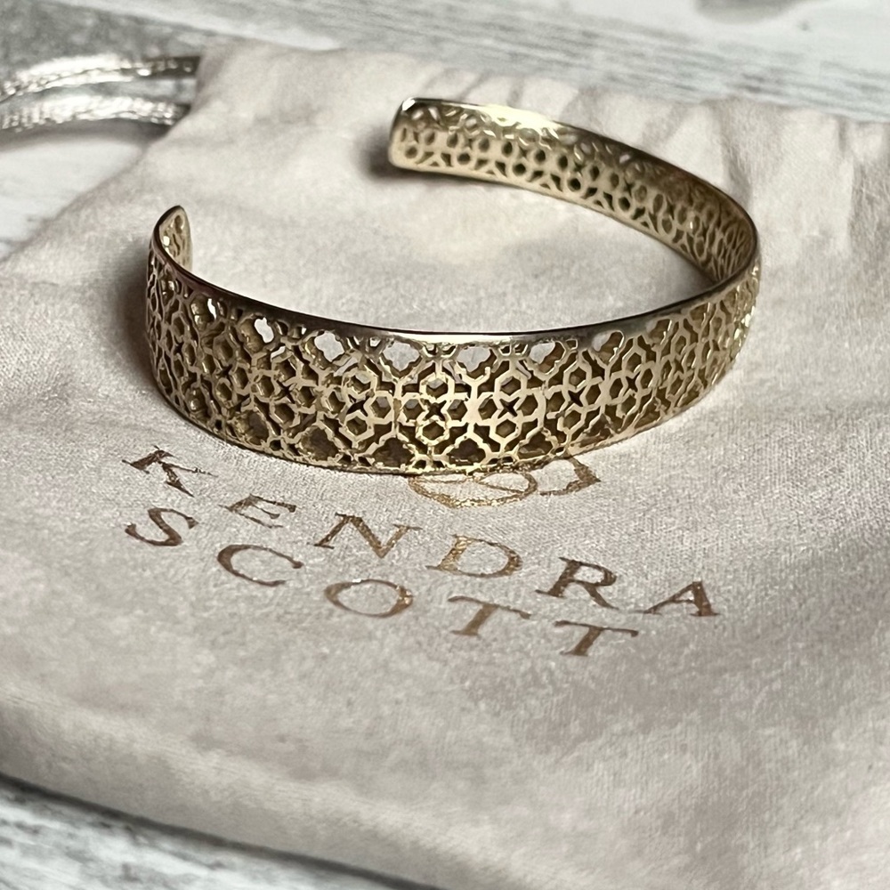 Kendra Scott Rose Gold Uma Cuff Bracelet